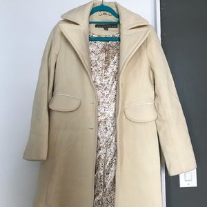 Kenneth Cole Cream Pea Coat